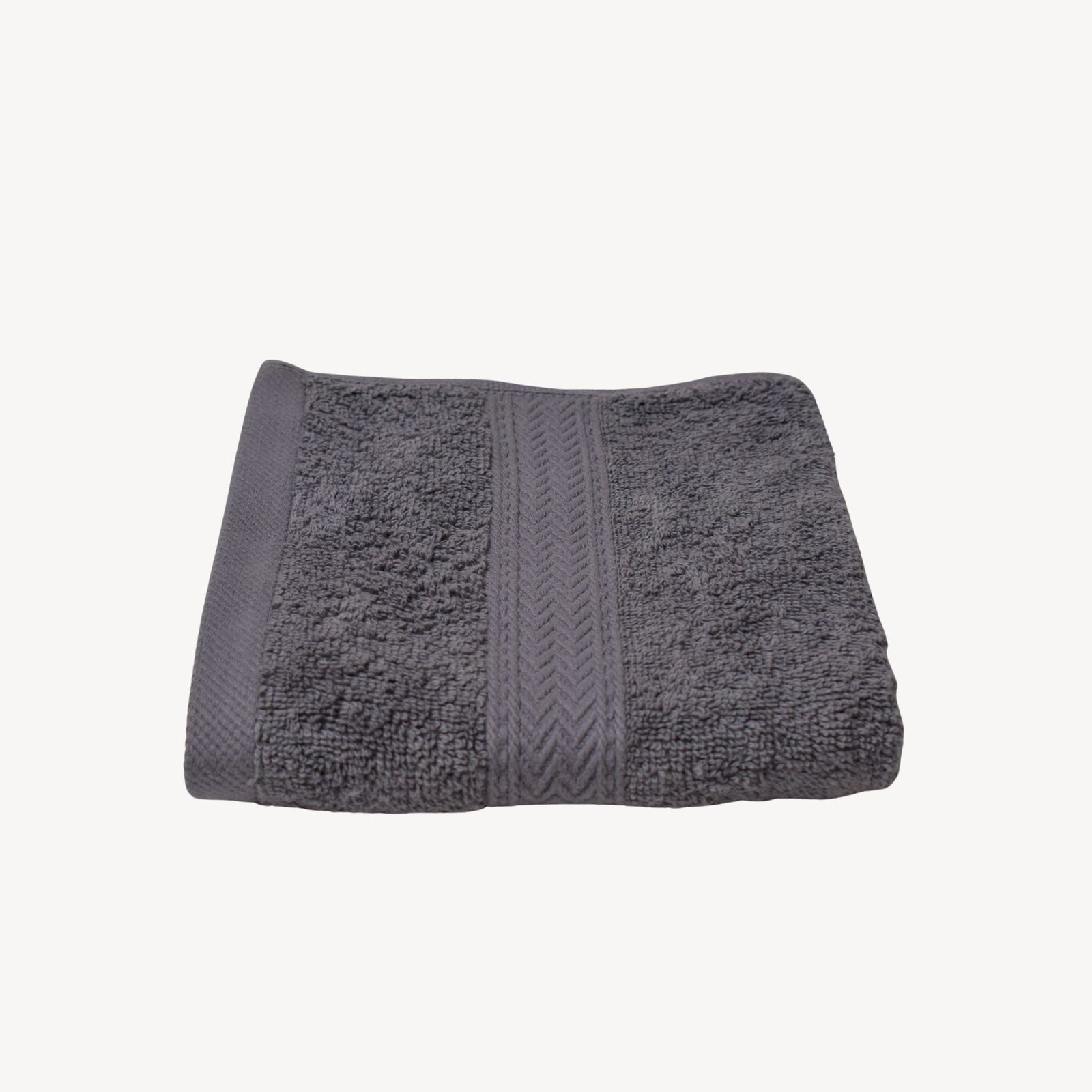 Ash Zigzag Hand Towel